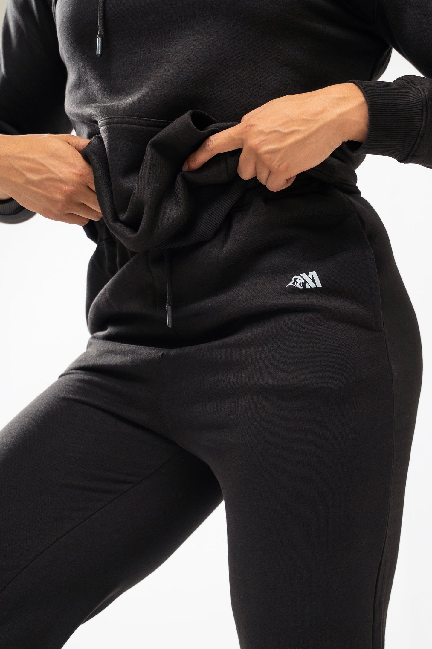 XAPE Core Logo Joggers - Black
