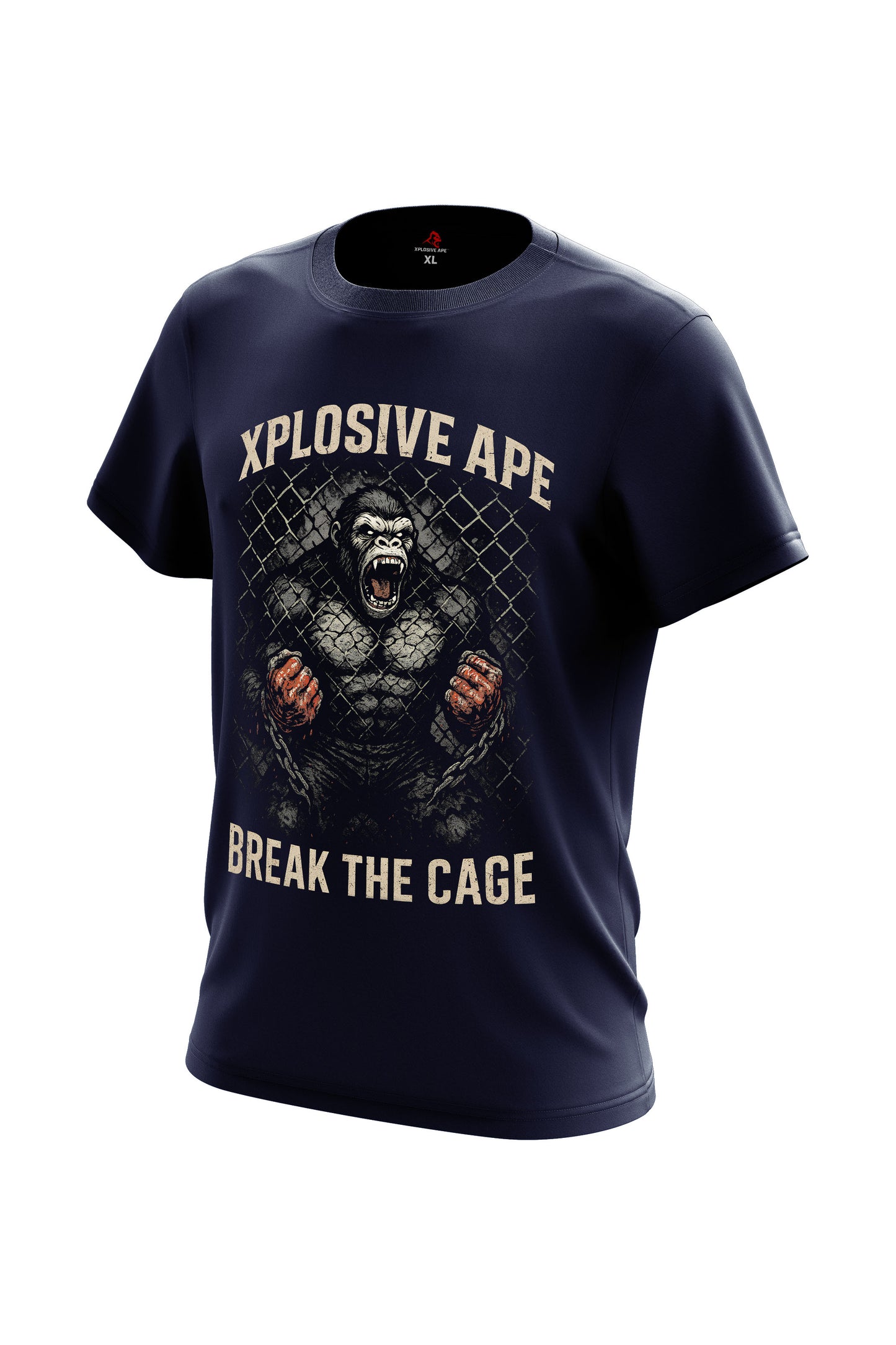 XAPE Cage Breaker Tee - Navy