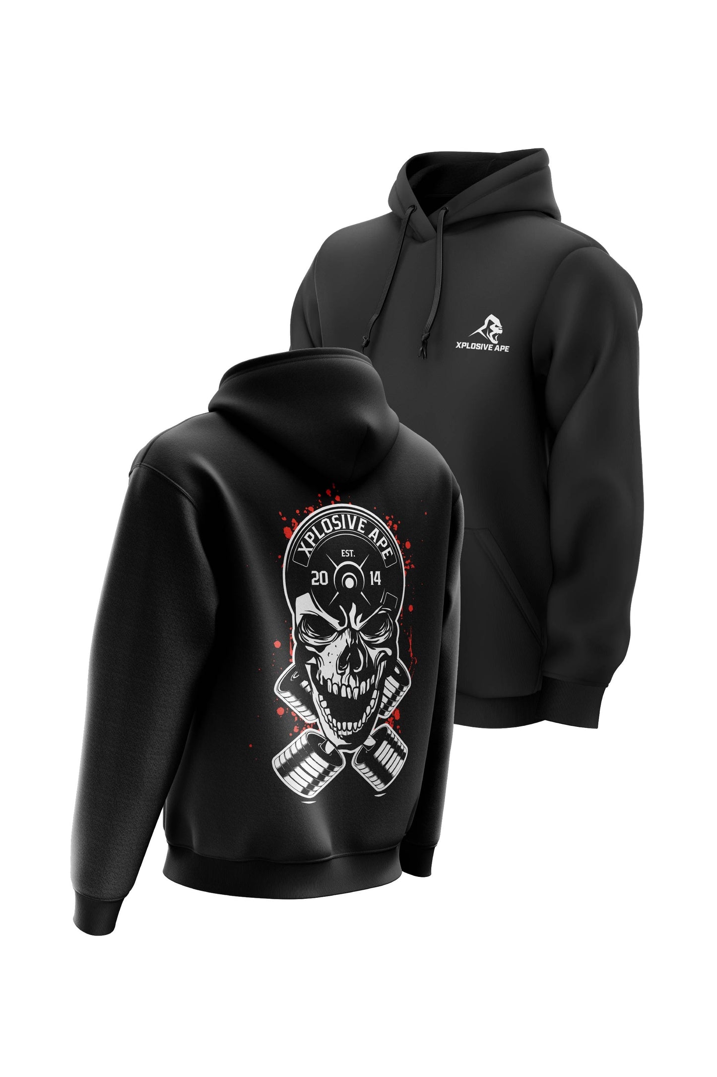 XAPE Headplate Hoodie - Black