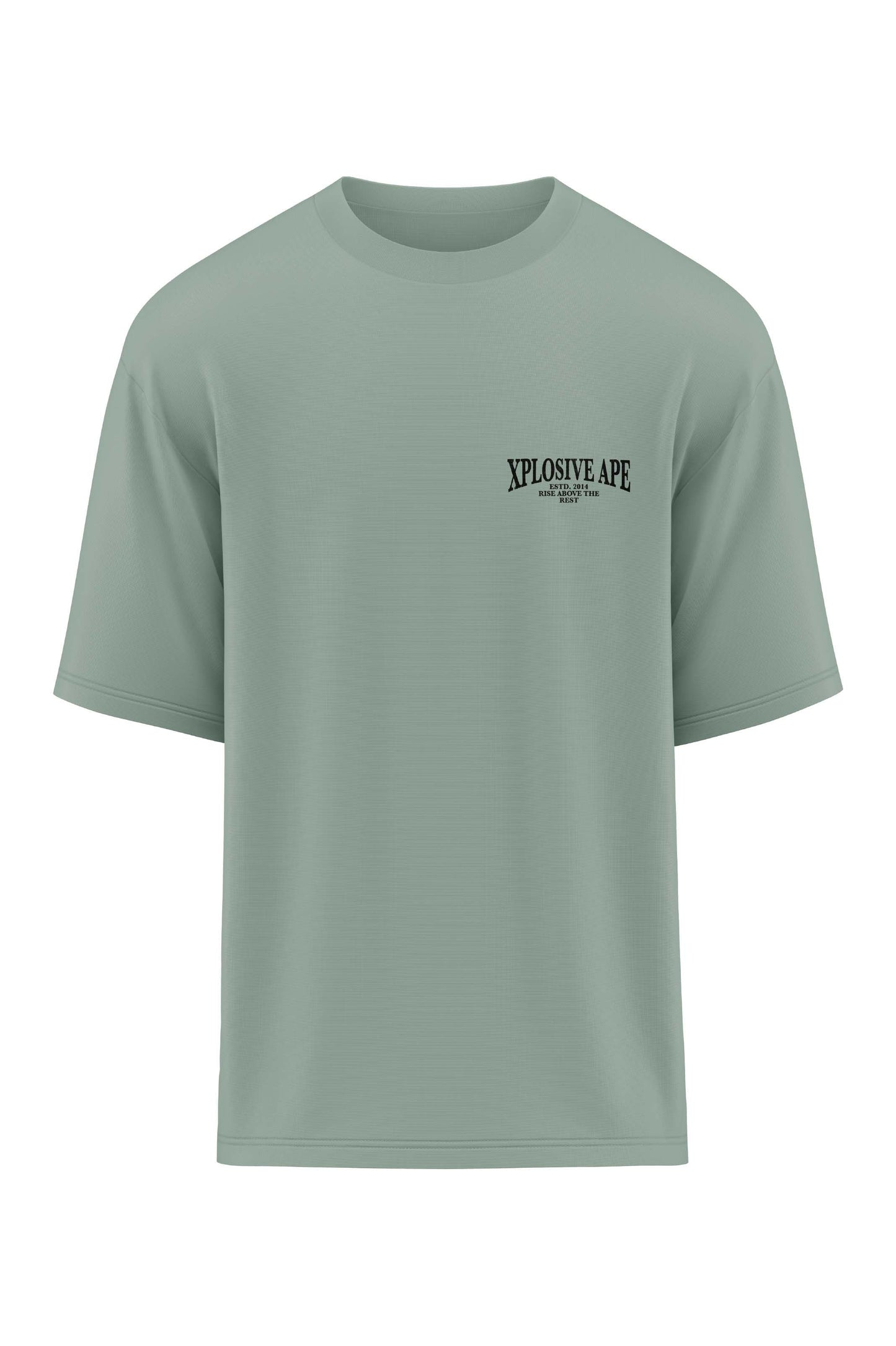 XAPE Heritage Oversized Tee - Sage