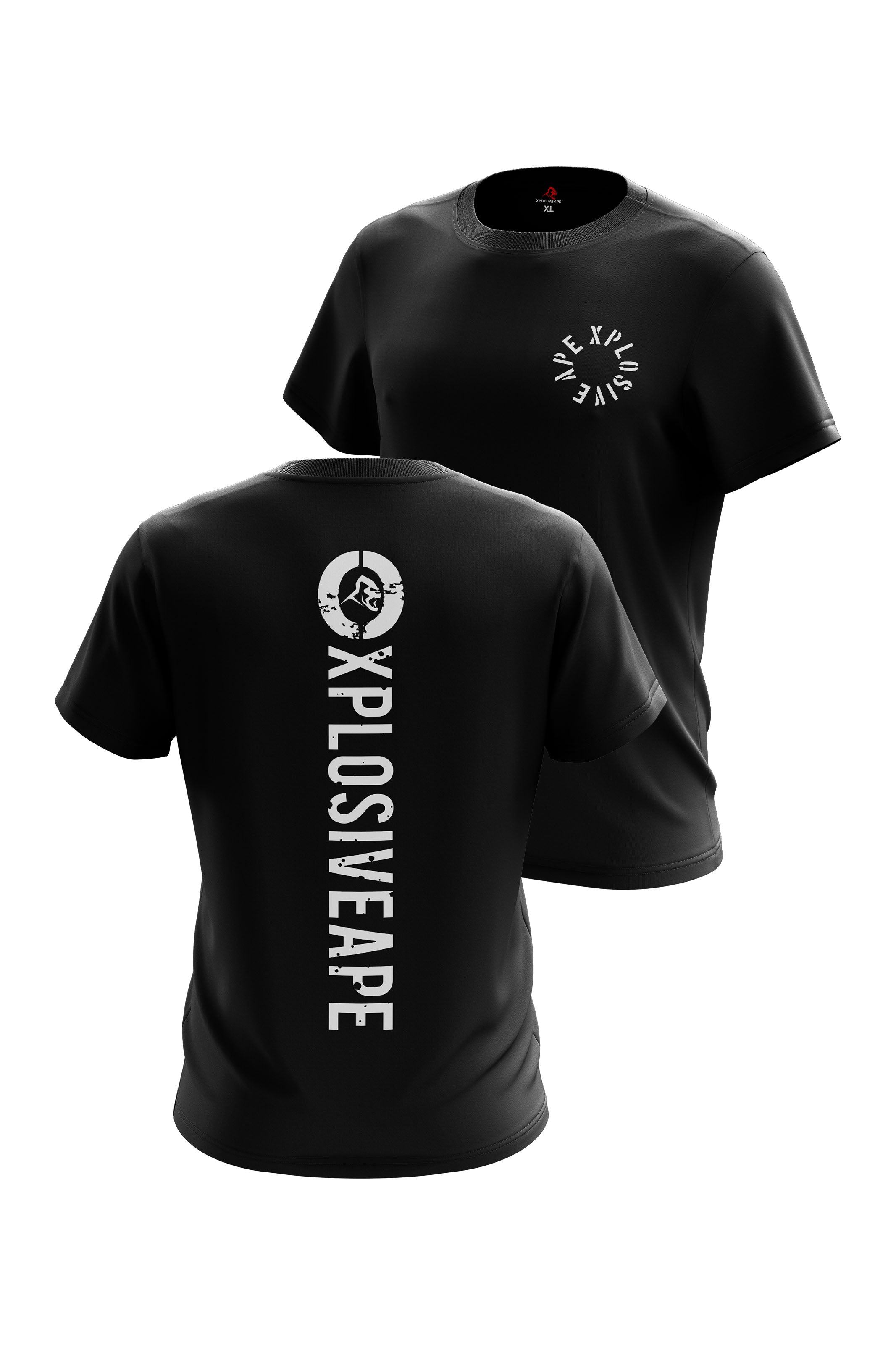 XAPE Impact Tee - Black – Xplosive Ape