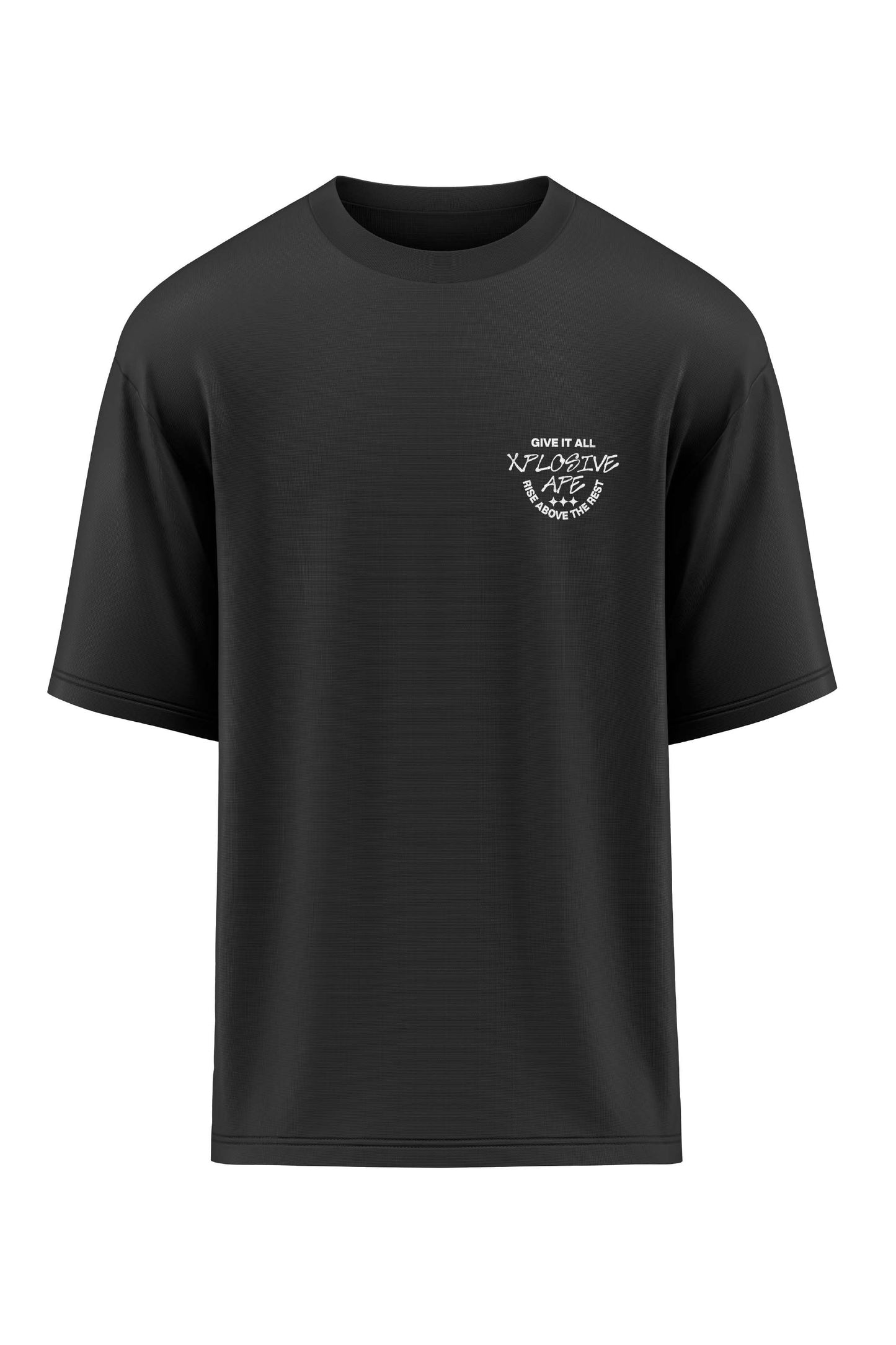 XAPE Prime Oversized Tee - Black