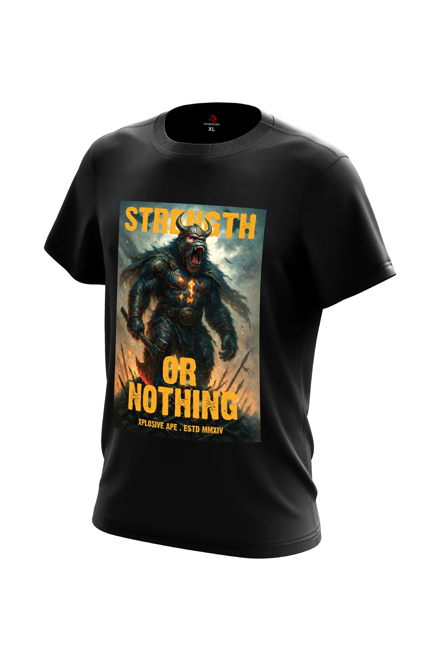 XAPE Strength Or Nothing Tee - Black