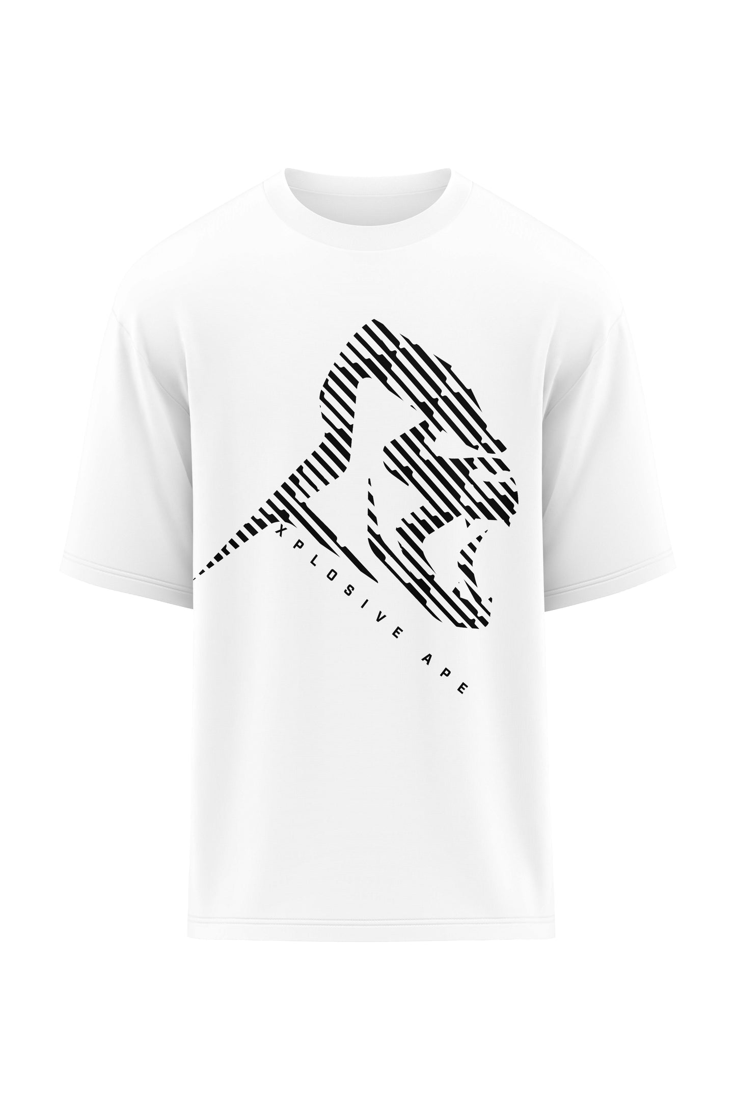 XAPE Blinder Oversized Tee - White