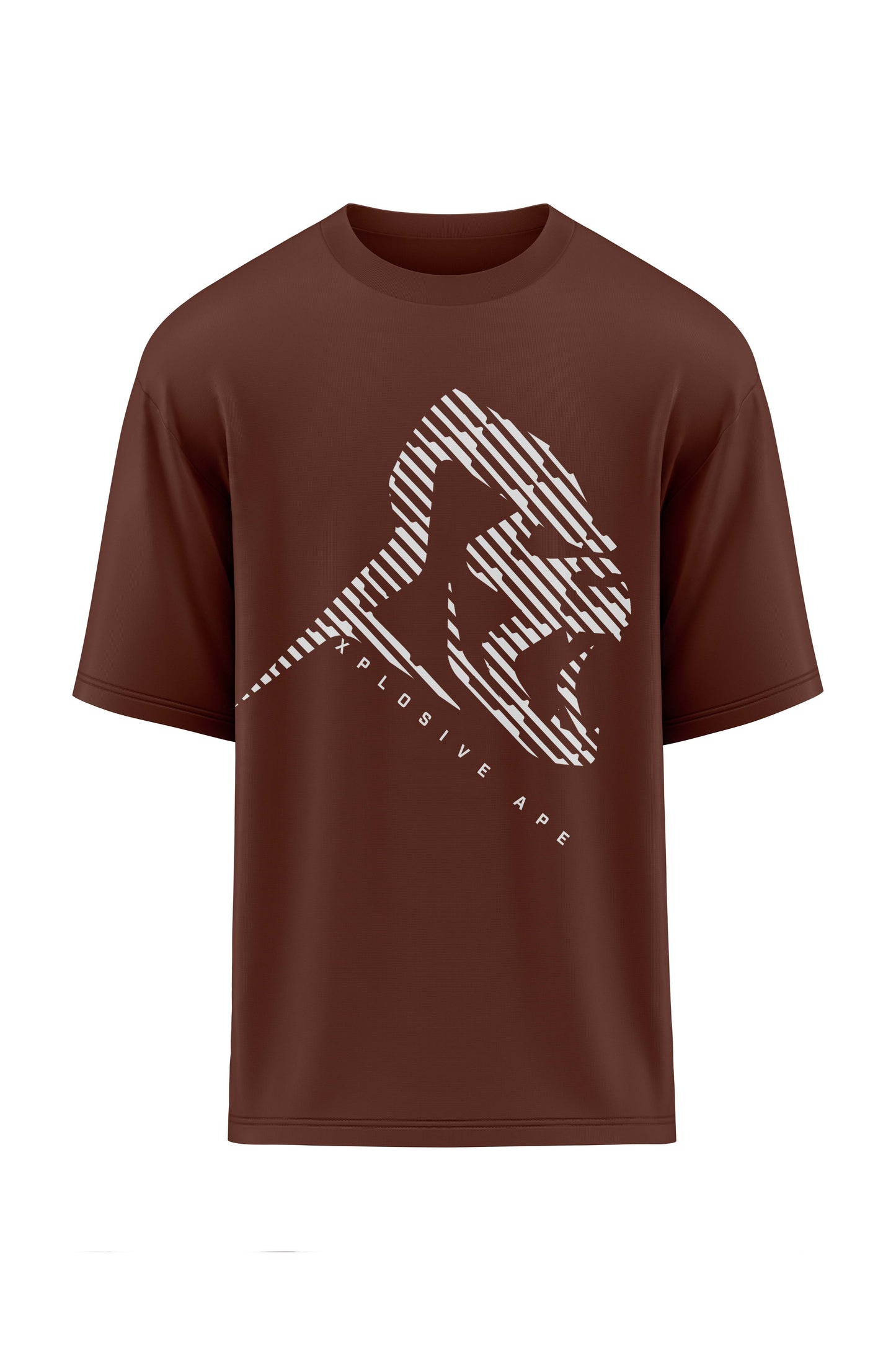 XAPE Blinder Oversized Tee - Chocolate