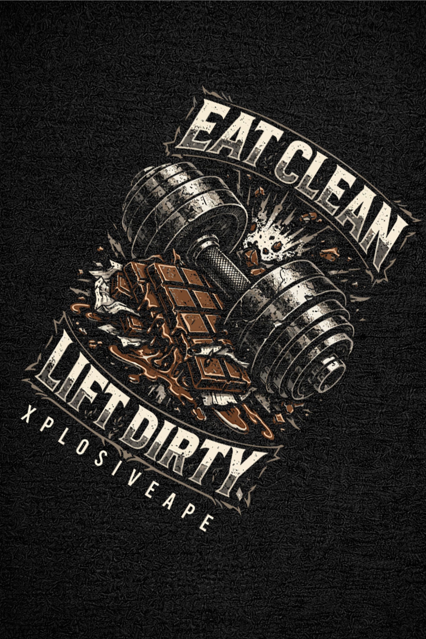 XAPE Lift Dirty Tee - Black