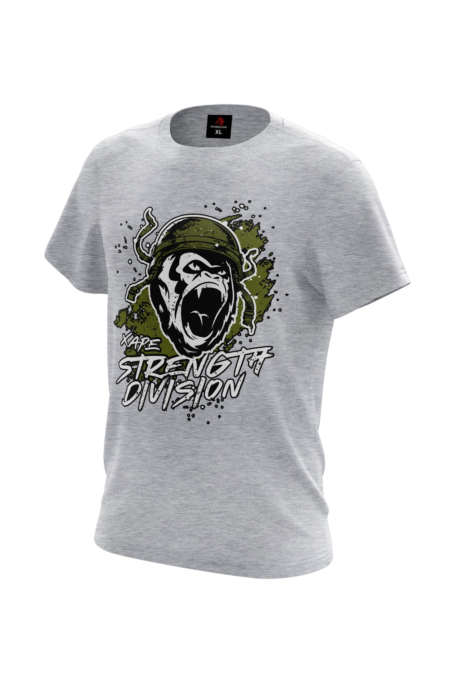 XAPE Division Tee - Sports Grey