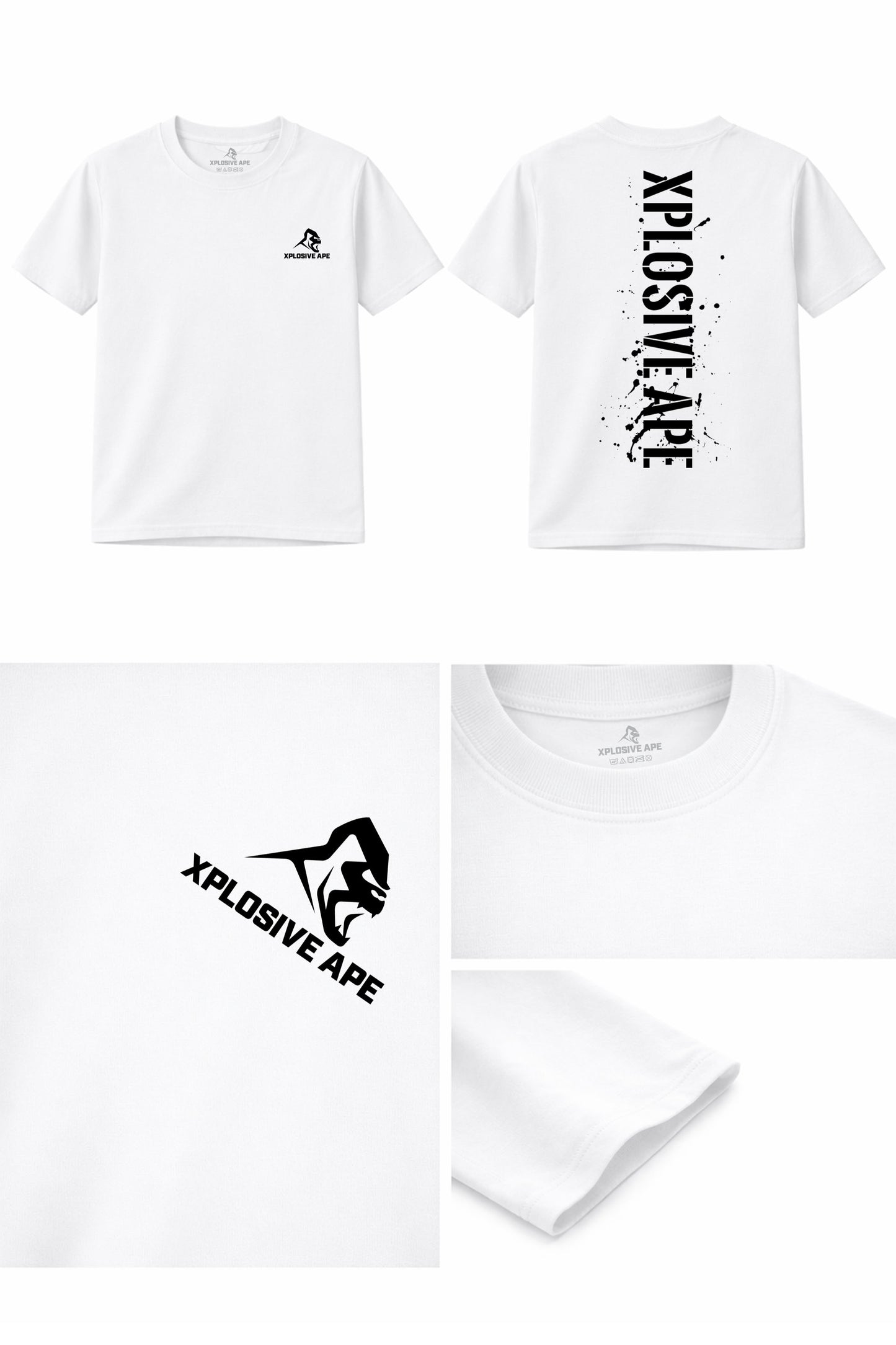 XAPE Smackdown Tee - White
