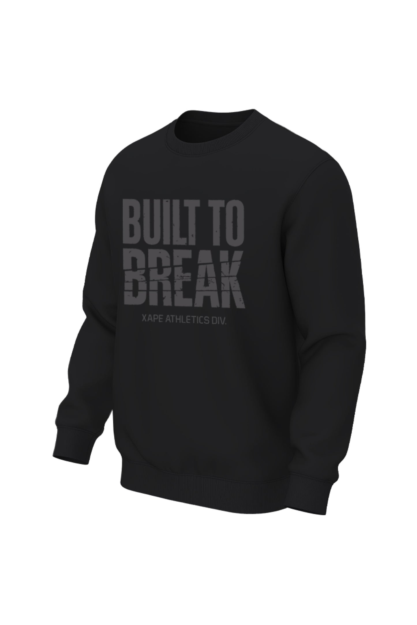 XAPE Built To Break Sweatshirt - Black