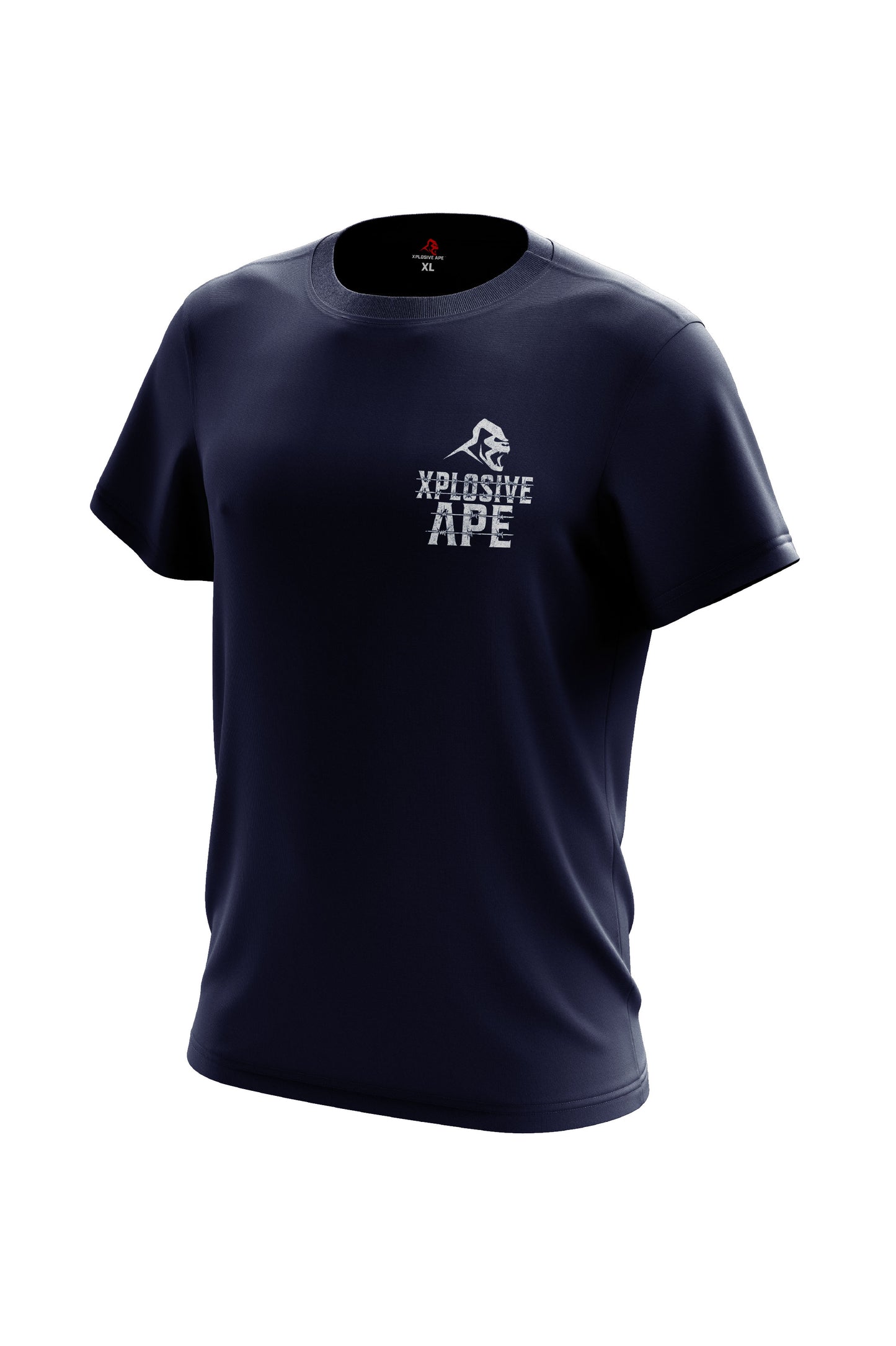 XAPE Classic Barbed Logo Tee - Navy