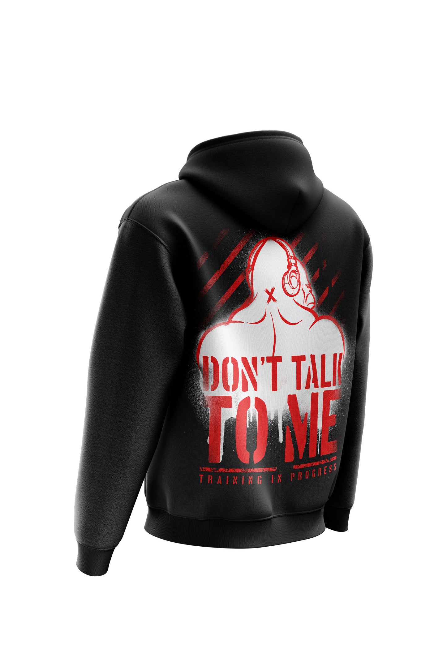 XAPE Don'T Talk To Me Hoodie - Black