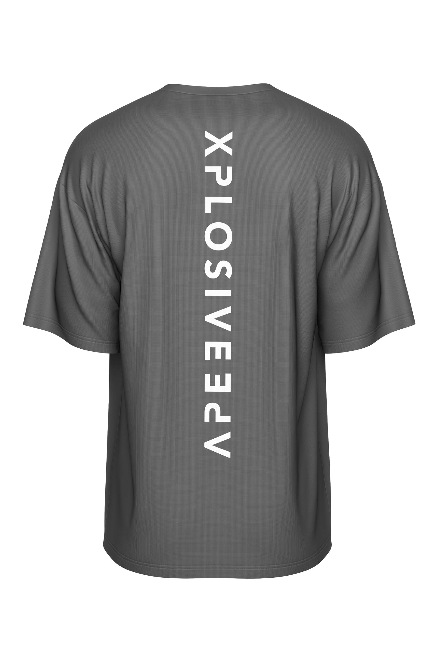 XAPE Futuristic V2 Oversized Tee - Charcoal