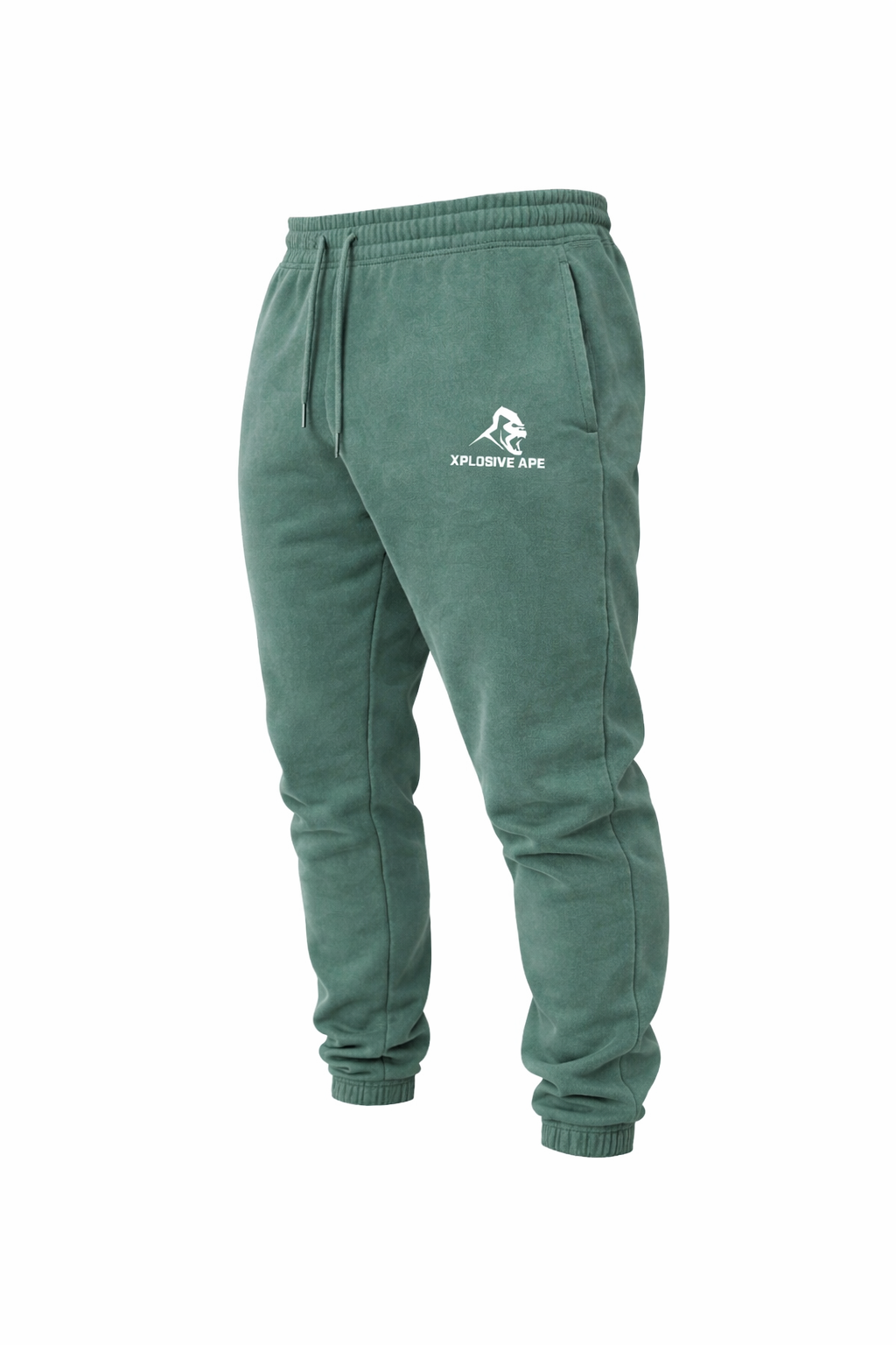 XAPE Vintage Wash Joggers - Green
