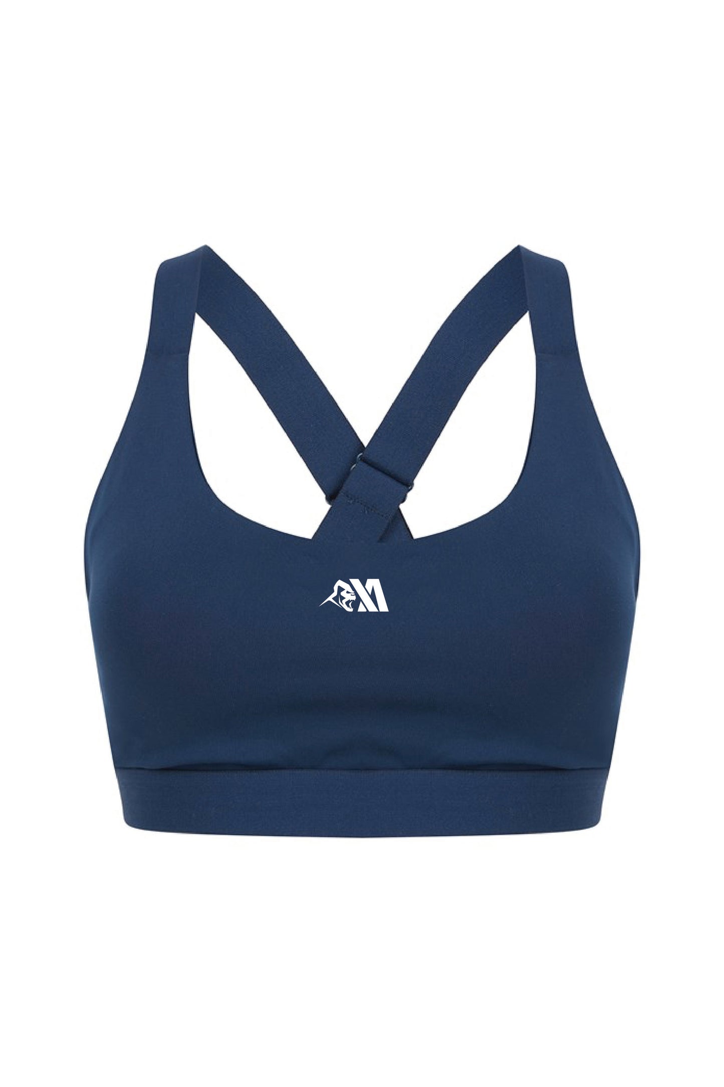 XA Women's Core Logo Impact Sports Bra - Navy