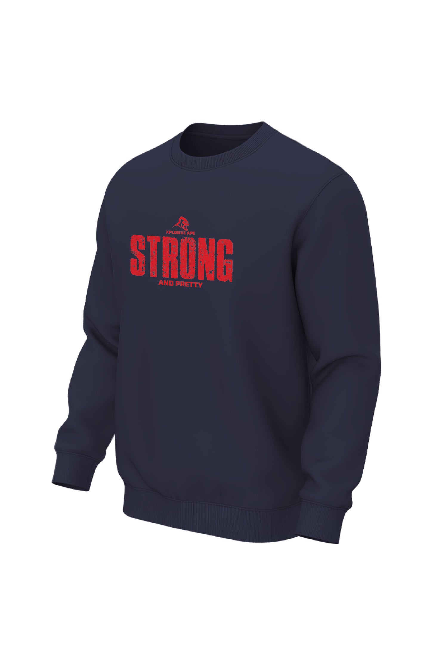 XAPE Strong And Pretty V2 Sweatshirt - Navy