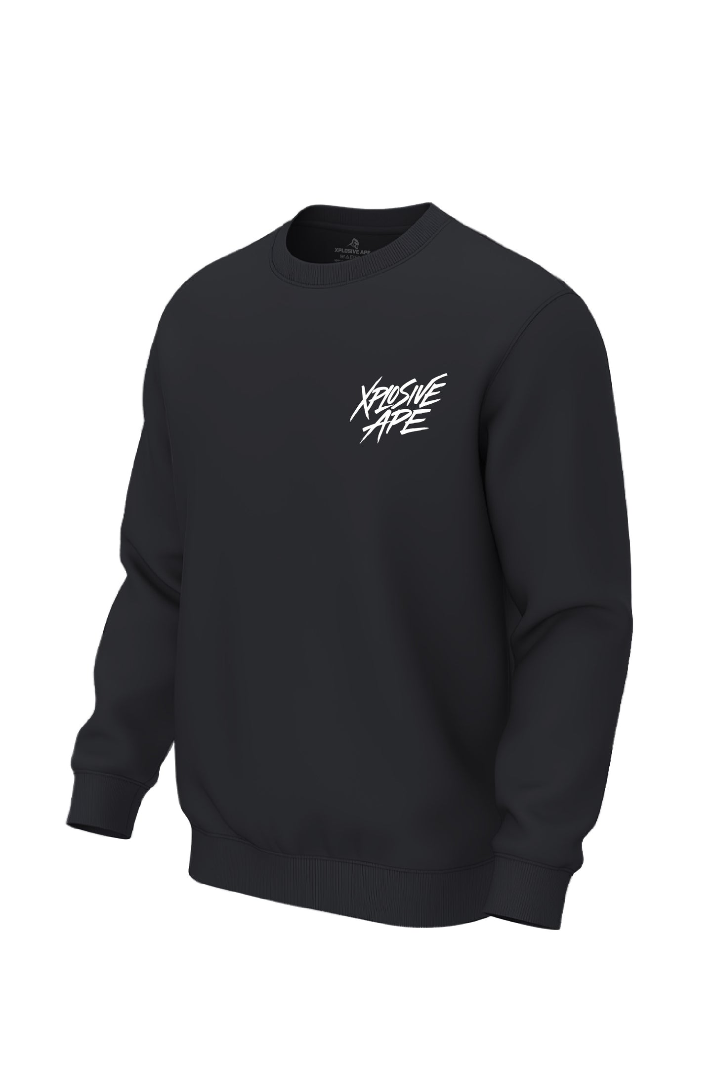 XAPE Classic Brush Script Sweatshirt - Black