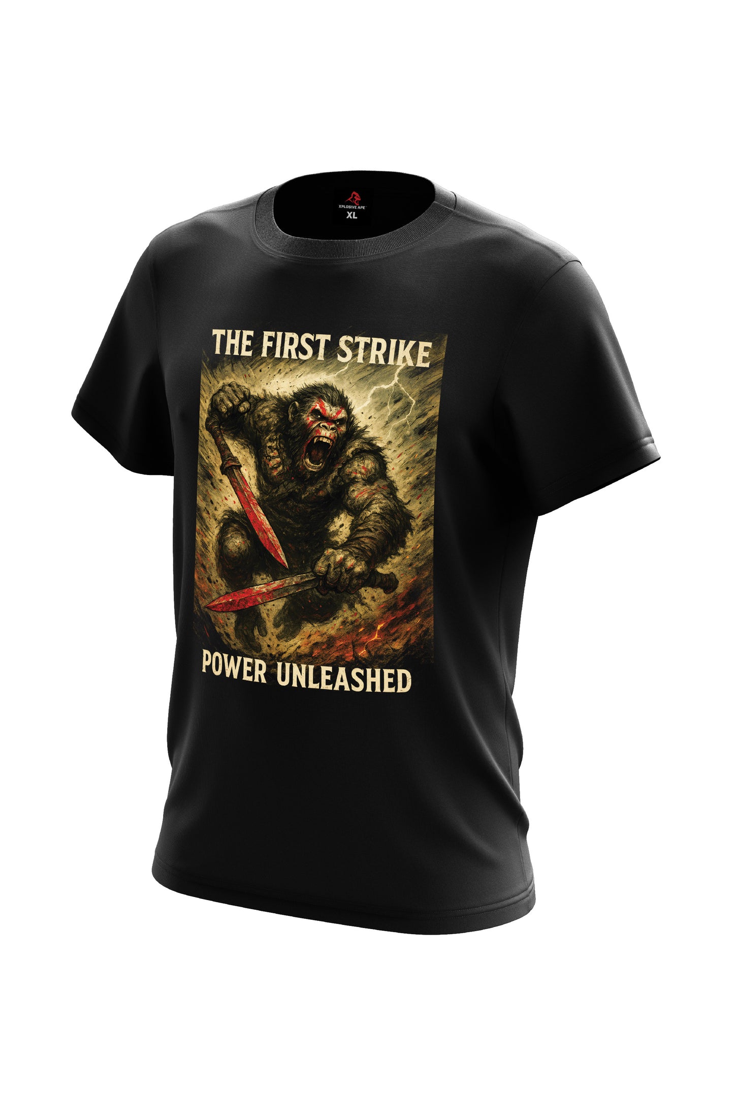 XAPE The First Strike Tee - Black