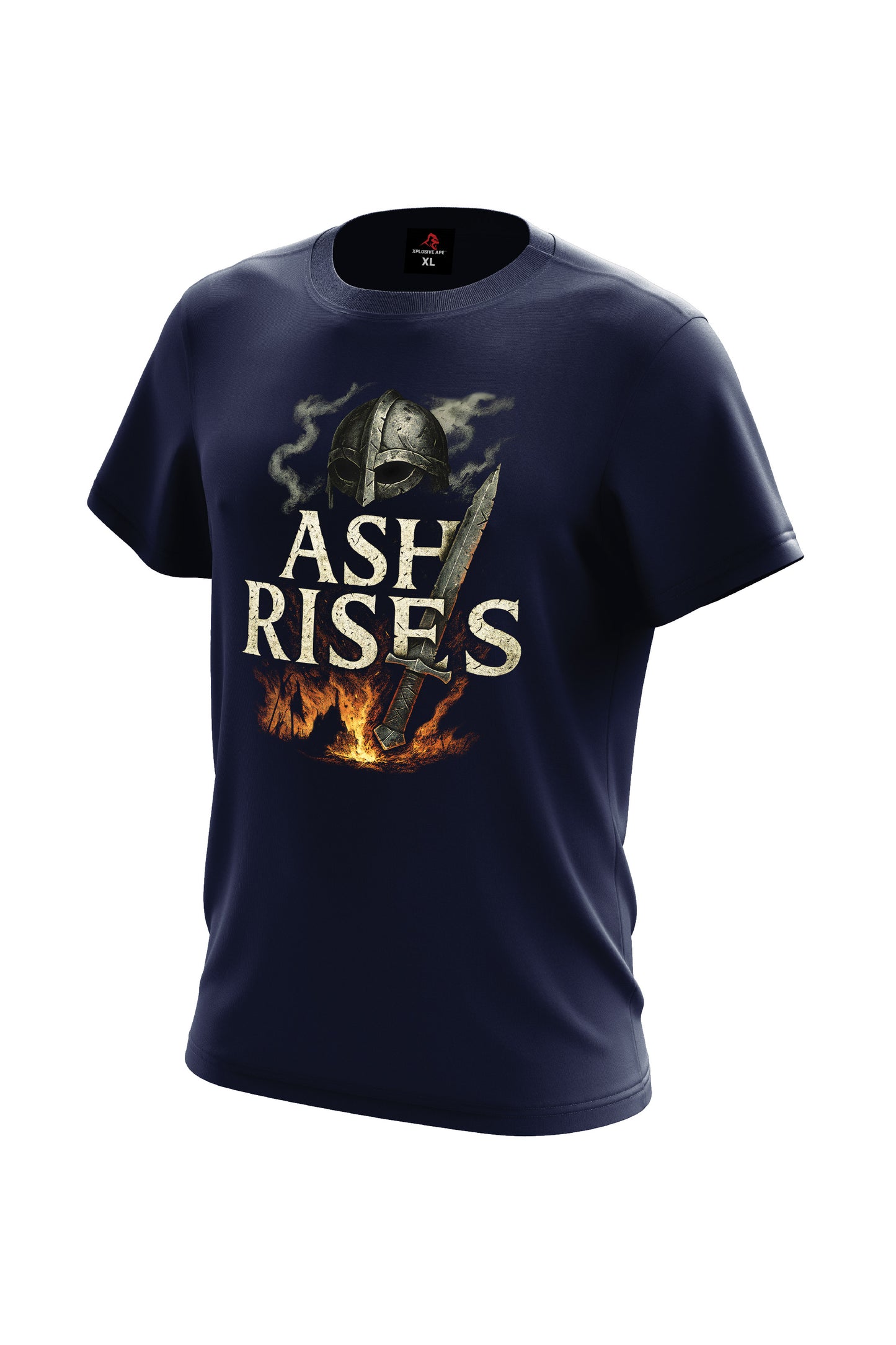 XAPE Ash Rises Tee - Navy
