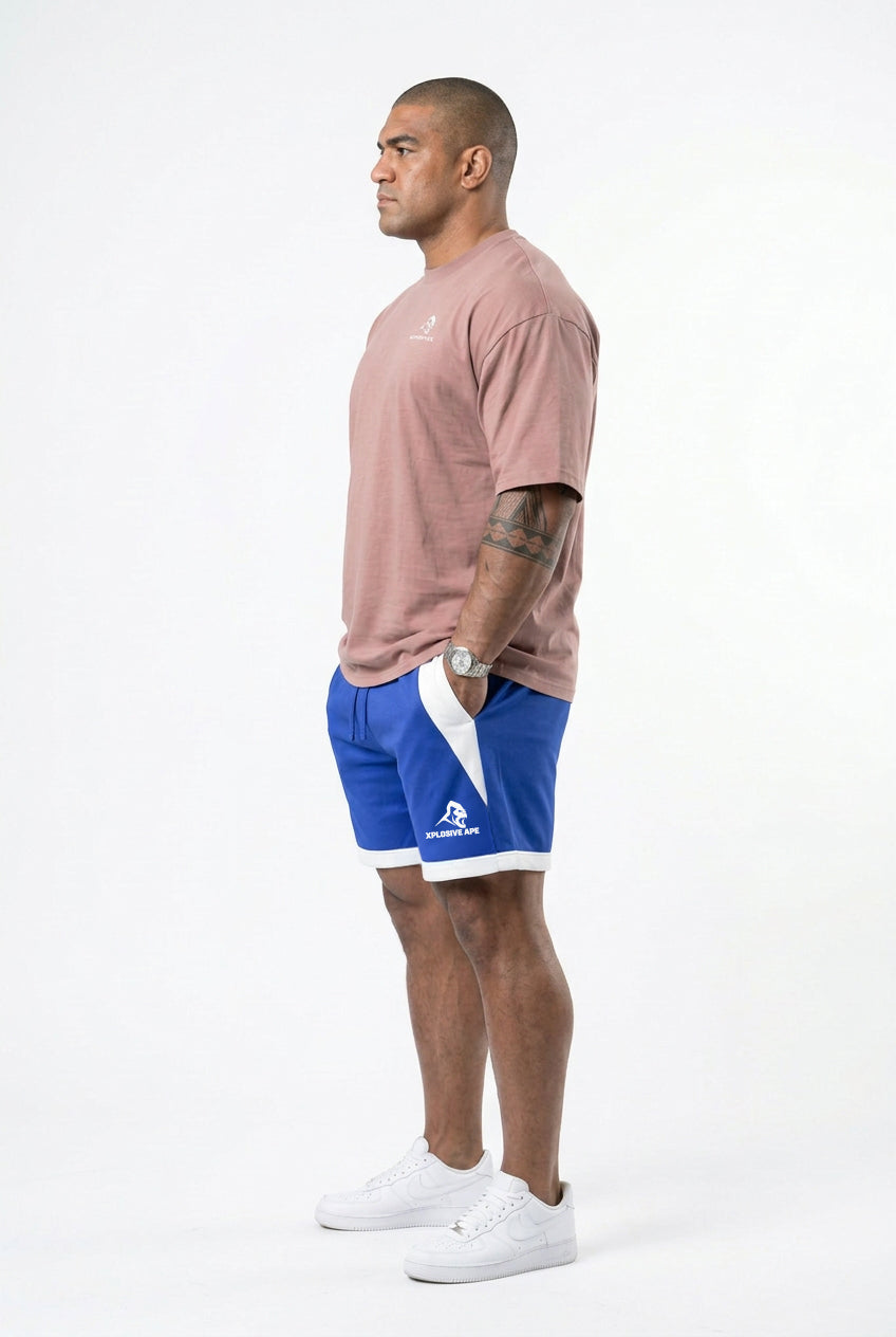 XAPE Varsity V2 Shorts - Royal Blue