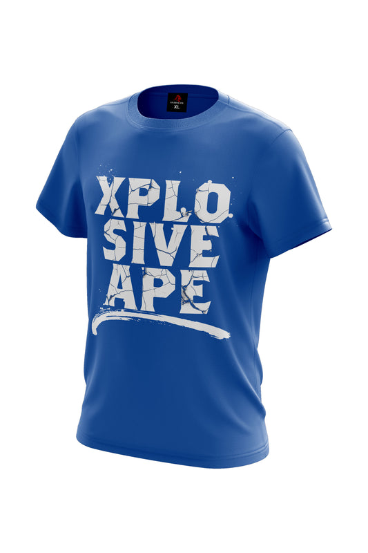 XAPE Cracked Tee - Royal Blue