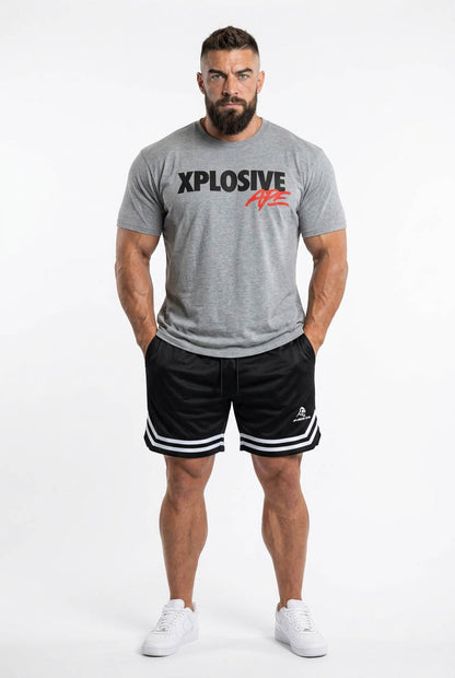 XAPE Strike Shorts - Black/White