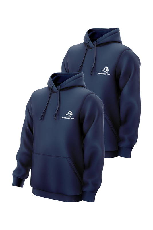 XAPE Essential 2 Hoodies Combo - Navy