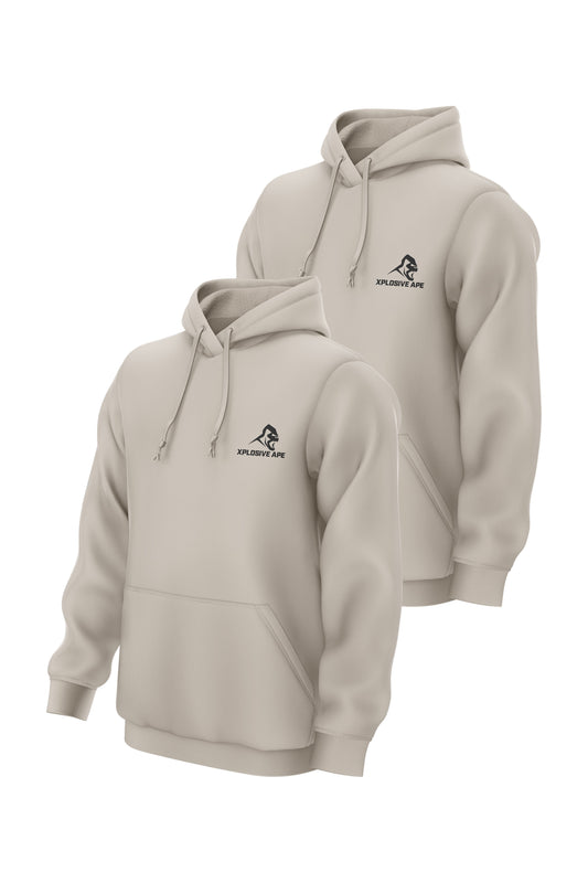 XAPE Essential 2 Hoodies Combo - Sand