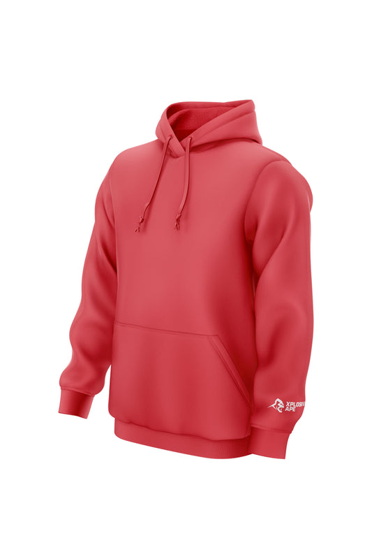 XAPE Essential Cuff Hoodie - Red