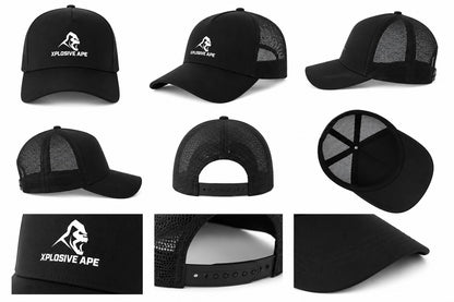 XAPE Classic Trucker Cap - Black/Black
