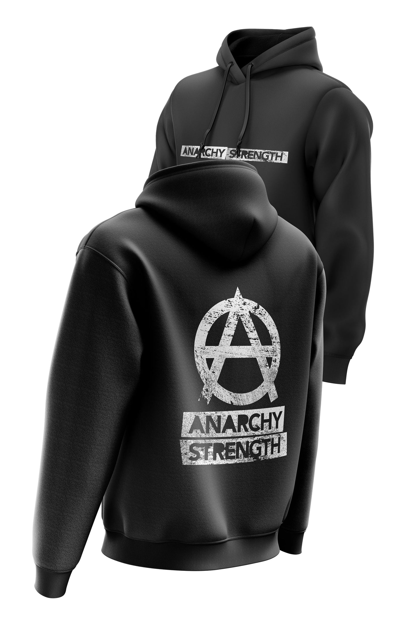 AS Stripe Hoodie - Black