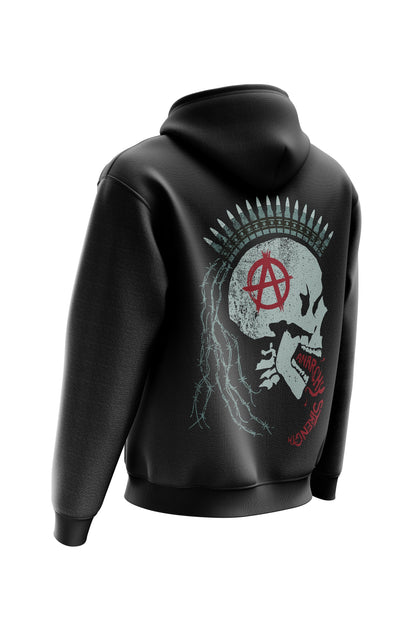 AS 'BULLET PUNK' HOODIE + TEE COMBO - BLACK