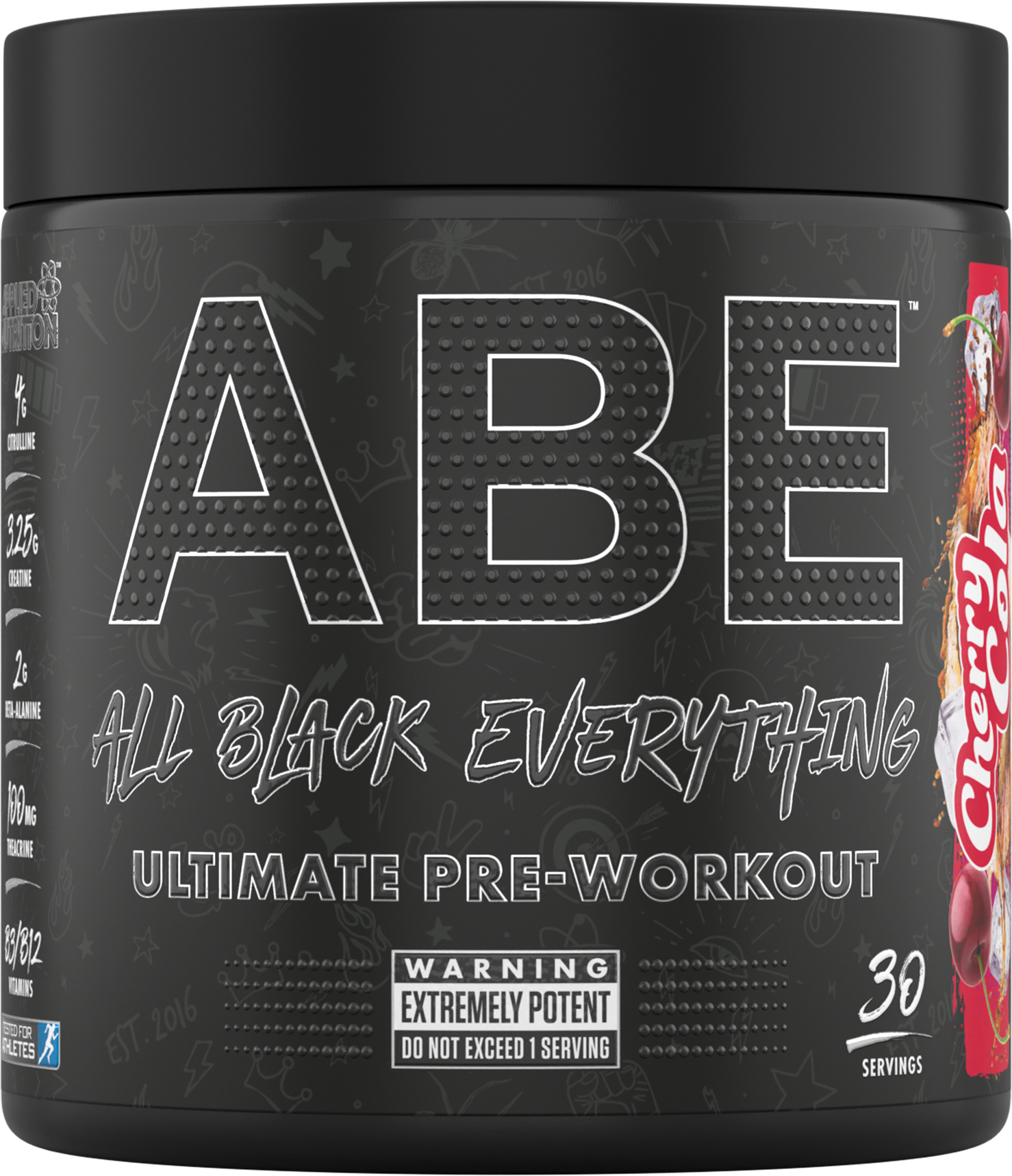 Applied Nutrition ABE (All Black Everything) 375g Cherry Cola