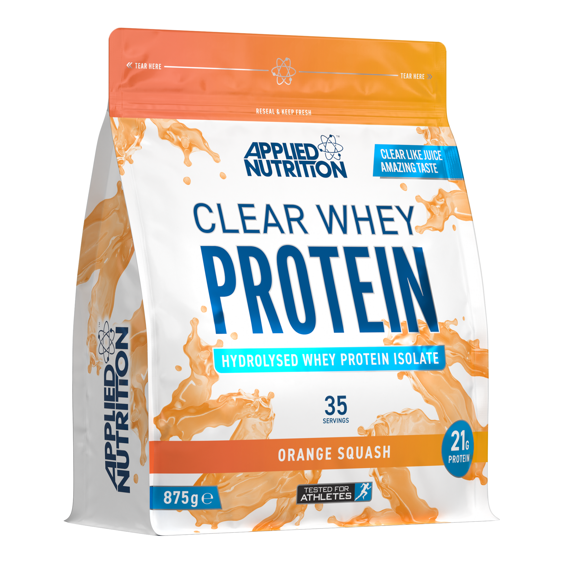 Applied Nutrition Clear Whey 875g Orange Squash