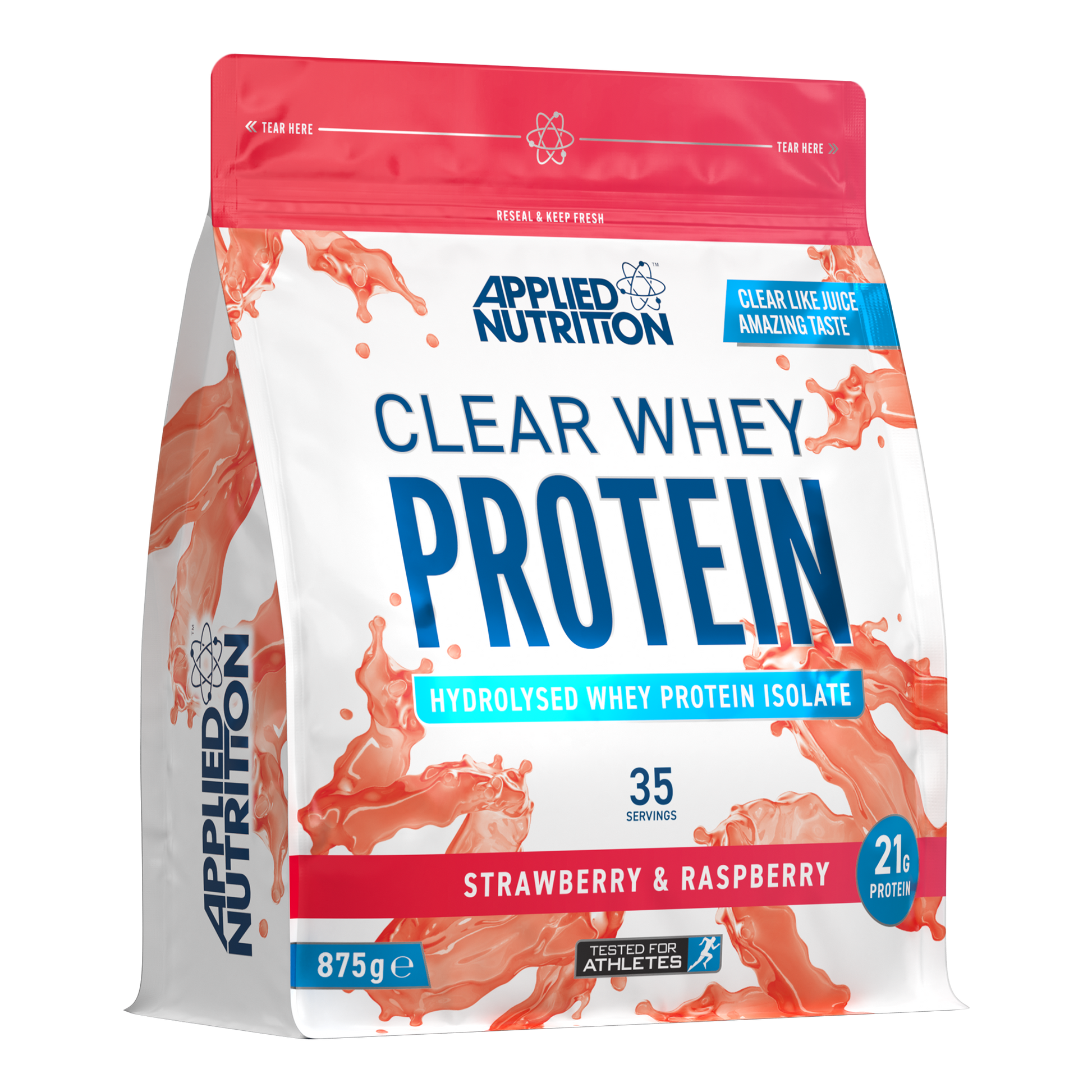 Applied Nutrition Clear Whey 875g Strawberry & Raspberry