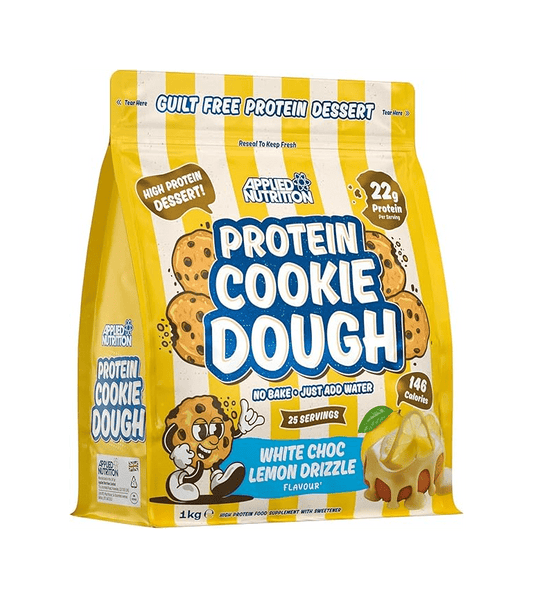 Applied Nutrition Protein Cookie Dough 1kg White Choc Lemon Drizzle