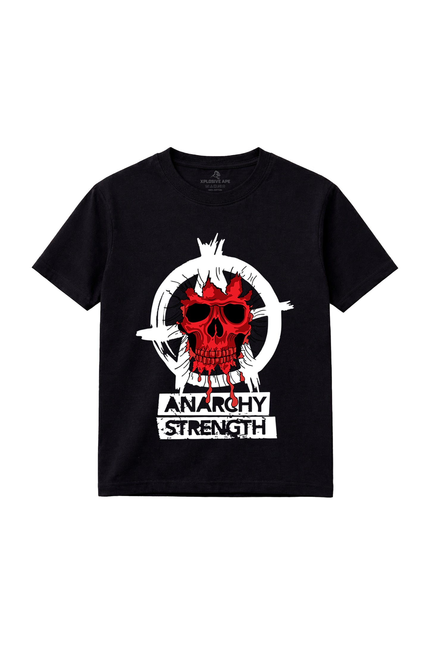 AS Red Skull Tee - Black