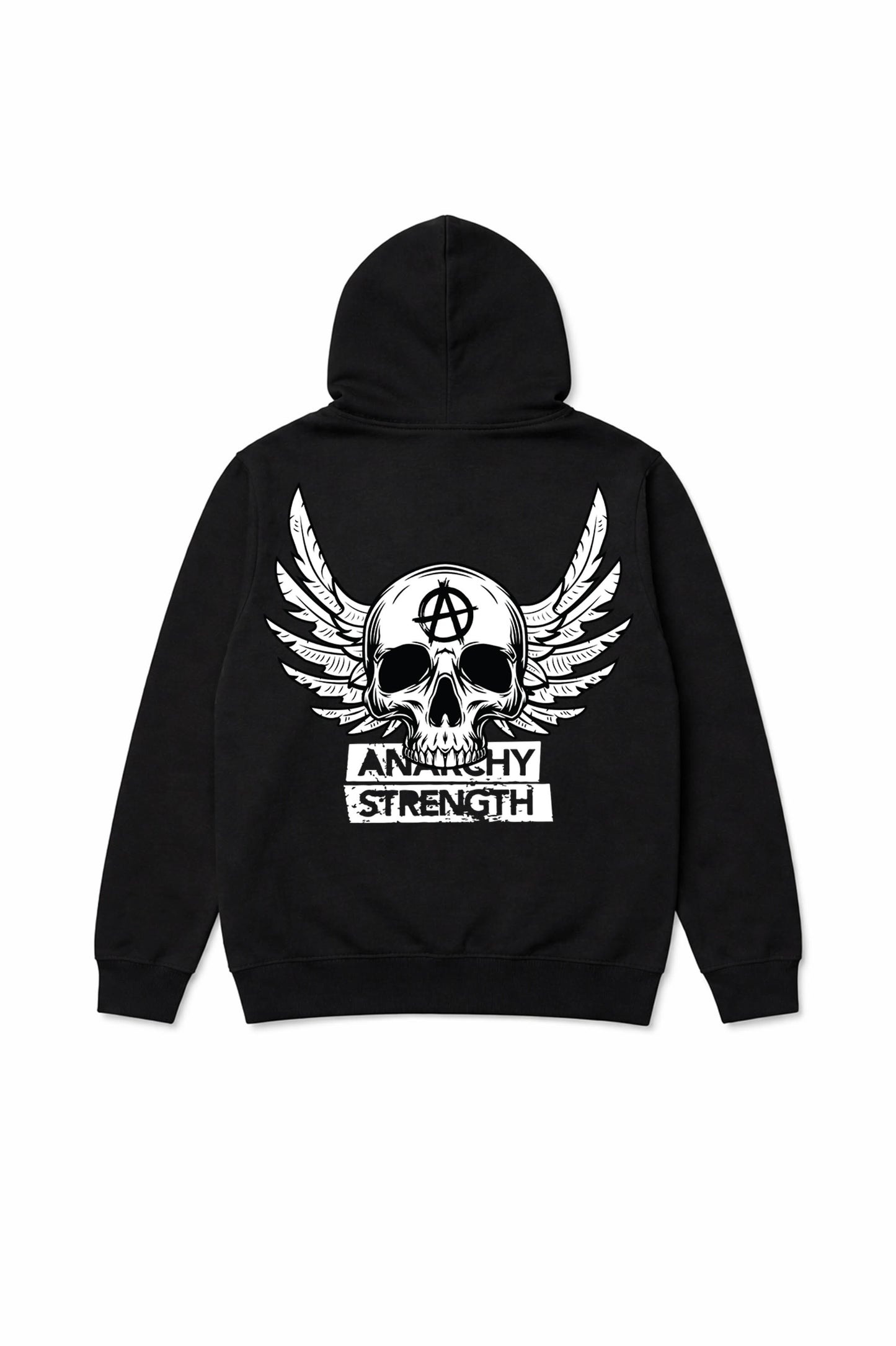 AS Skull Wings Hoodie - Black