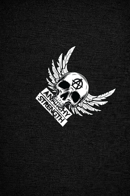 AS Skull Wings Tee - Black