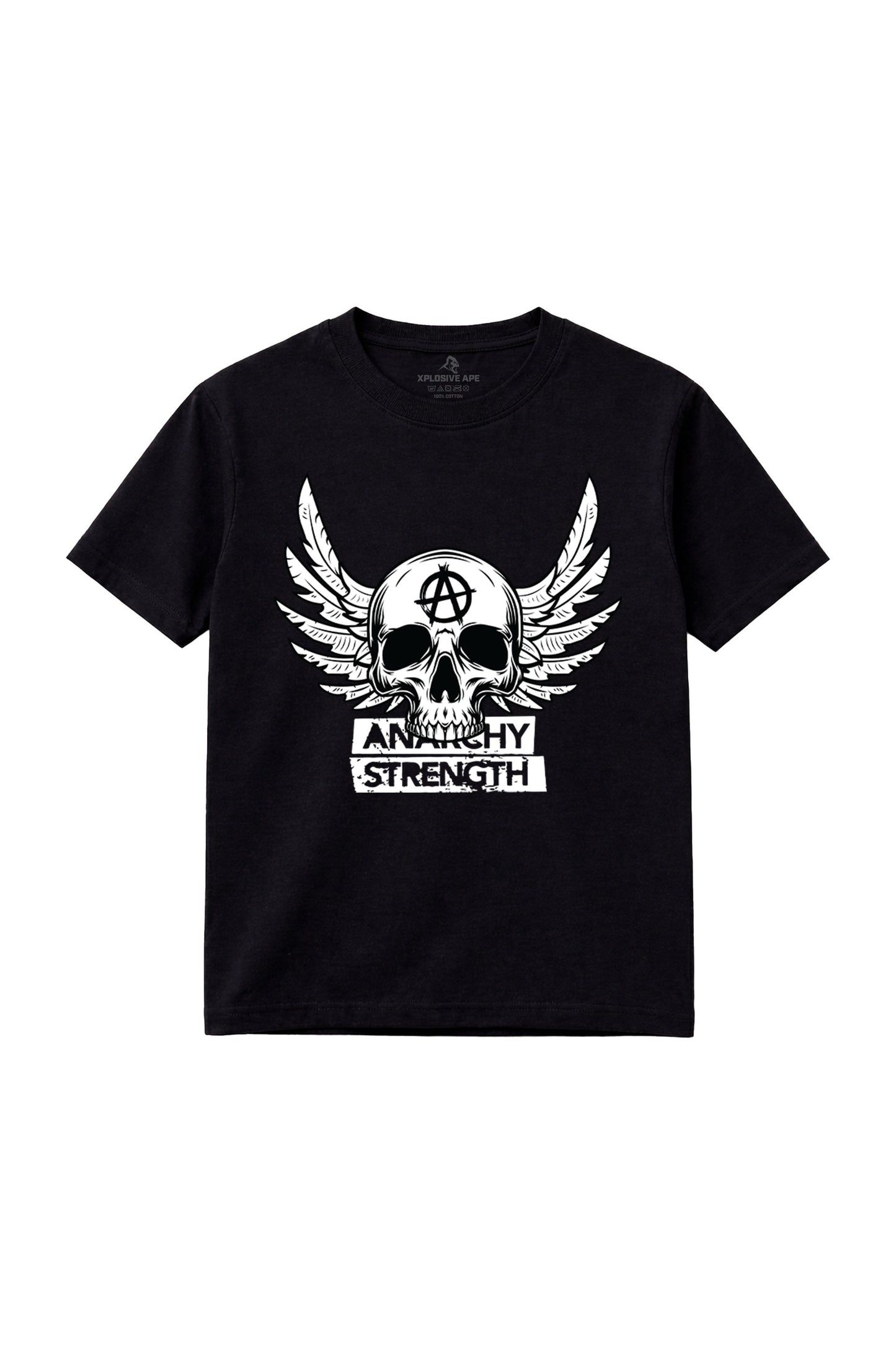 AS Skull Wings Tee - Black