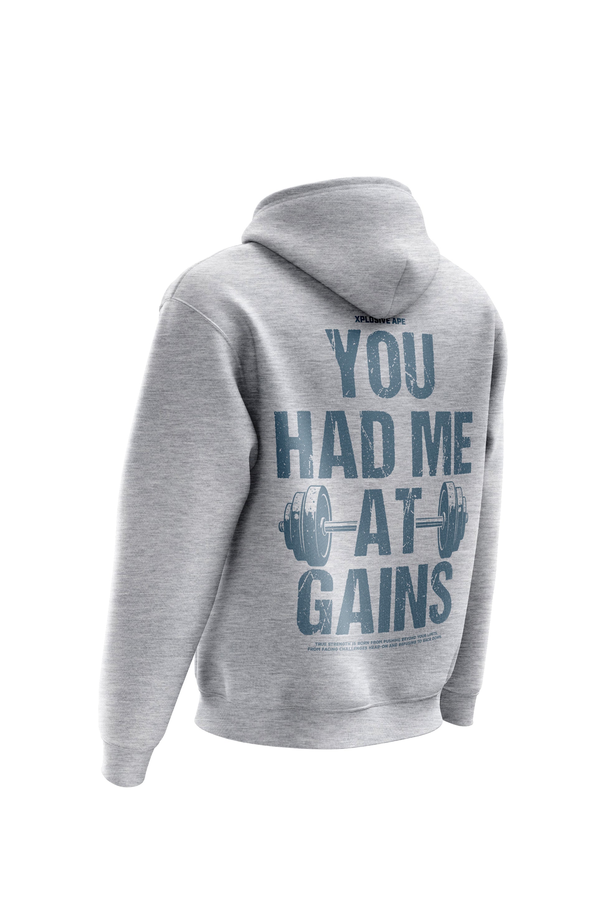 XAPE Alpha Gains Hoodie & Tee Combo - Sports Grey