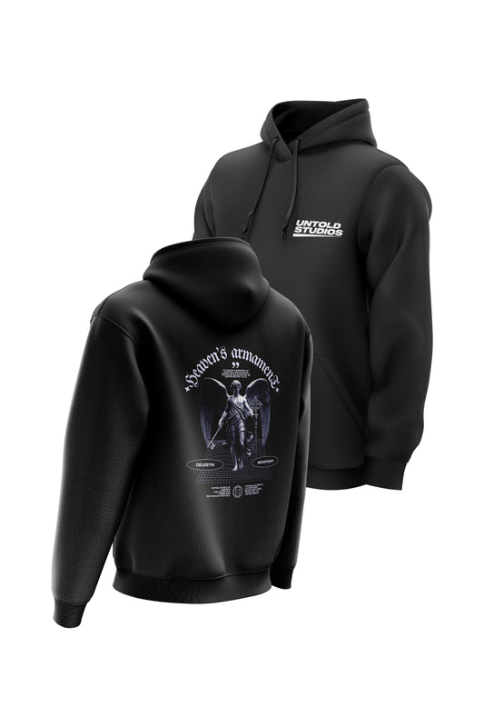 Untold Studios Angel Graphic V1 Hoodie - Black