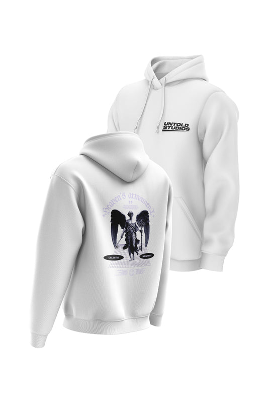 Untold Studios Angel Graphic V1 Hoodie - White