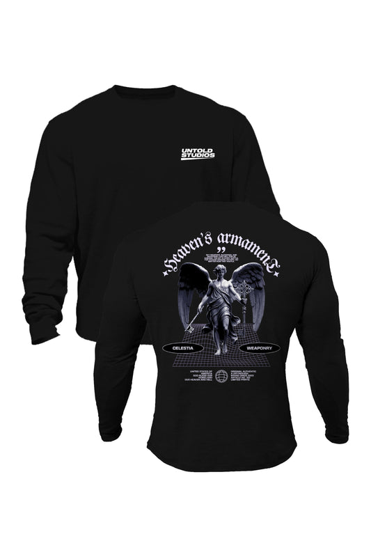 Untold Studios Angel Graphic V1 Sweatshirt - Black