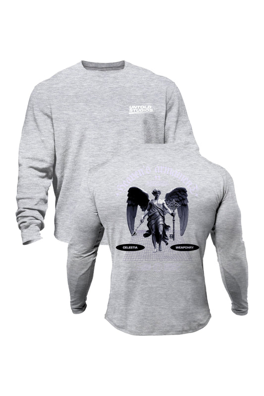 Untold Studios Angel Graphic V1 Sweatshirt - Grey