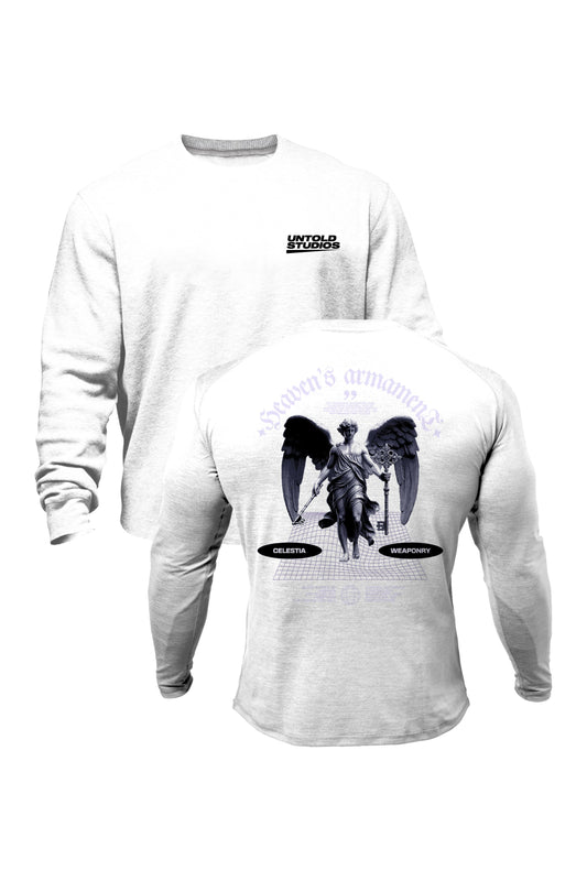 Untold Studios Angel Graphic V1 Sweatshirt - White