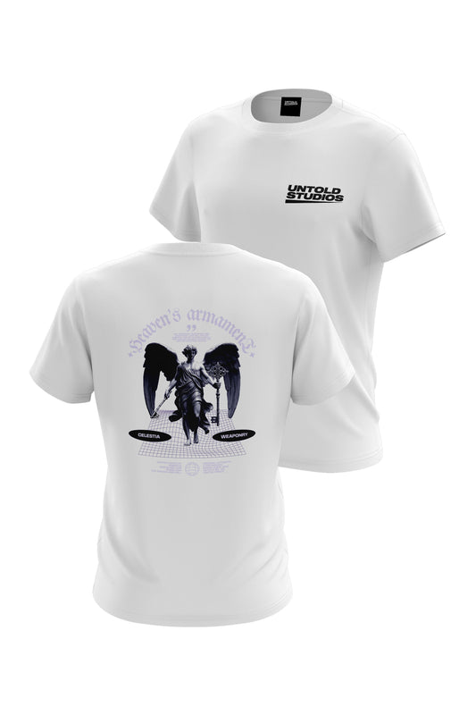 Untold Studios Angel Graphic V1 Tee - White