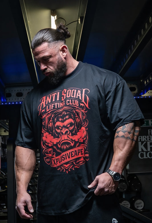 XAPE Antisocial Tee - Black
