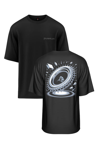 XAPE Apex Core Oversized Tee - Black