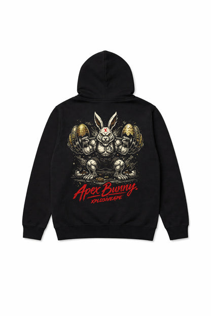 XAPE Apex Bunny String Hoodie - Black