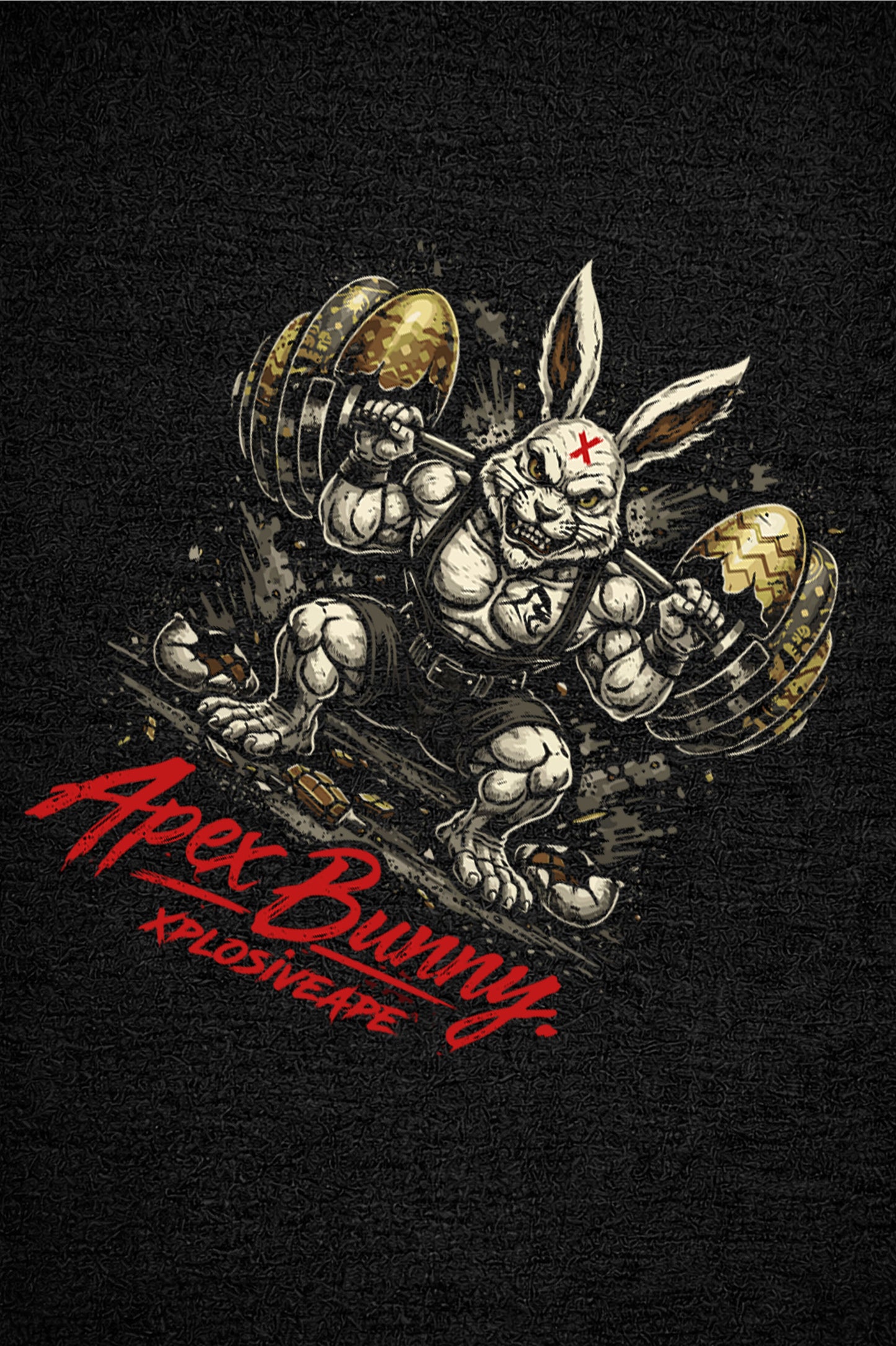 XAPE Apex Bunny Tee - Black